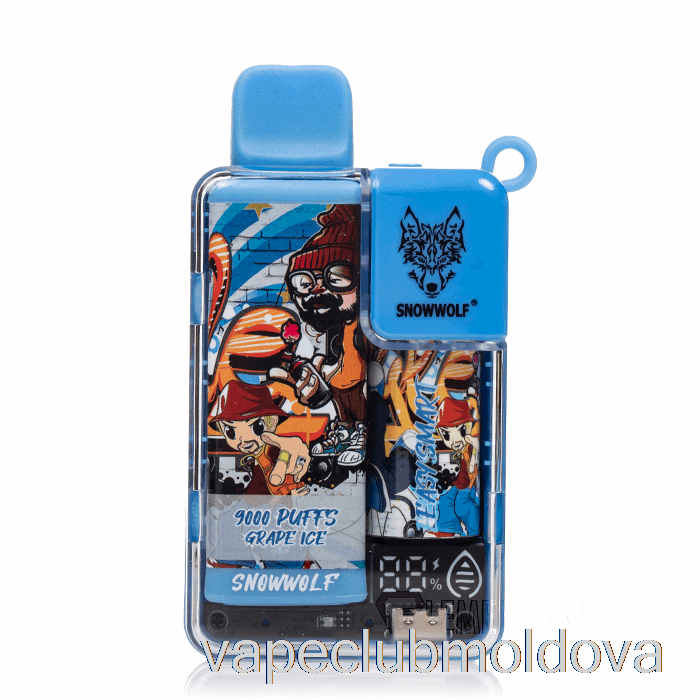 Vape Mod Snowwolf Easy Smart Ea9000 Gheață De Struguri De Unică Folosință
